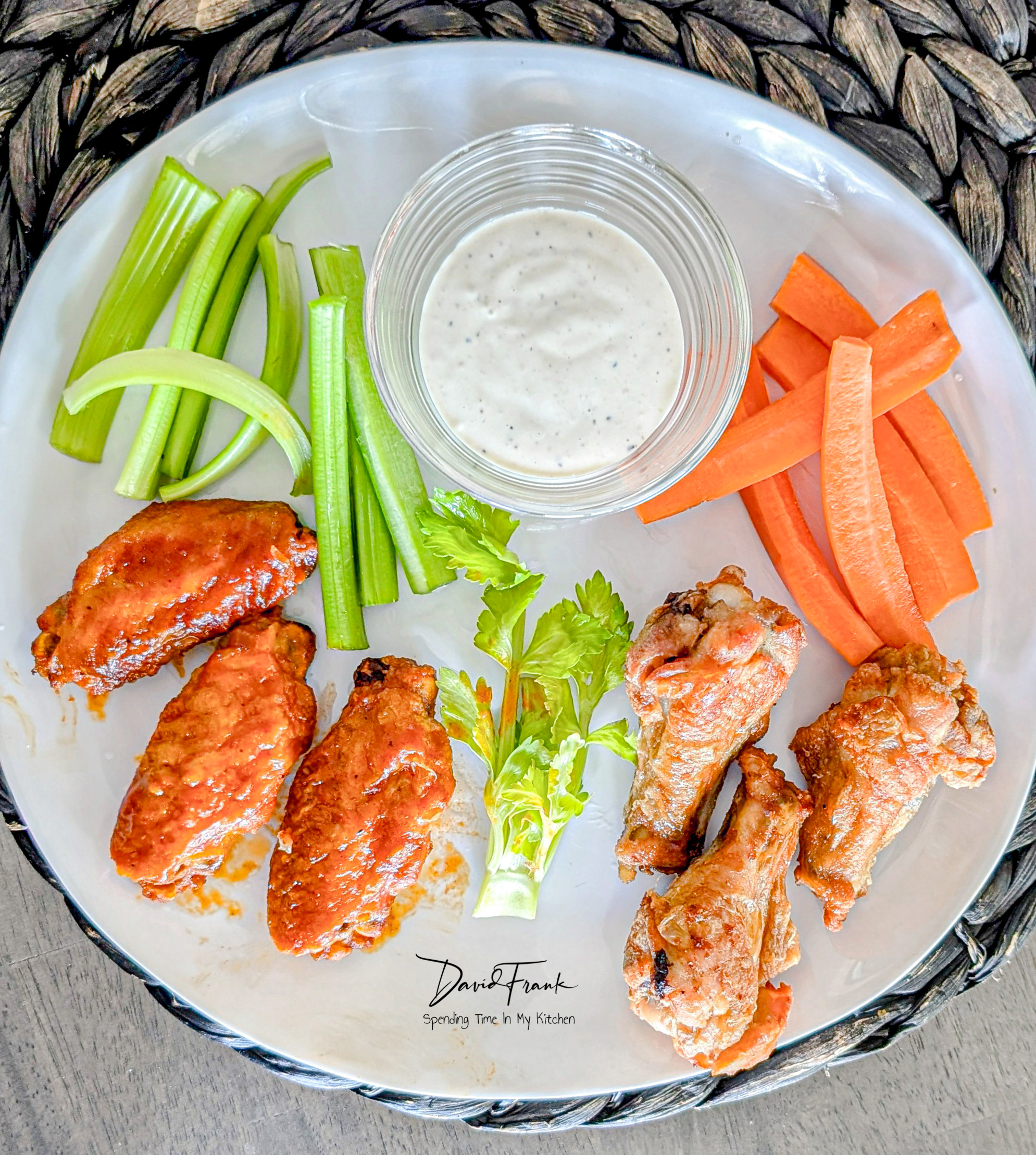 The Best Buffalo Chicken Wings! - Spending Time In My Kitchen